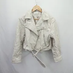 ◇ ⊇ H&M DIVIDED　エイチアンドエム ディヴァイデッド 長袖 ジャケット サイズＳ ホワイト系 レディース E  【1507160032975】