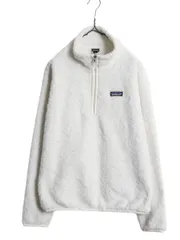 【お得なクーポン配布中!】 US企画 21年製 パタゴニア ロスガトス ハーフジップ レディース M / Patagonia アウトドア フリース プルオーバー ジャケット 毛長 パイル