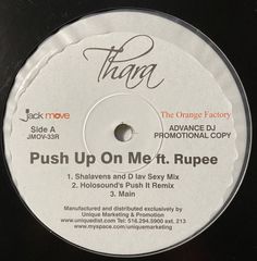 新品送料込‼️THARA feat. RUPEE / PUSH UP ON ME ( REMIX )