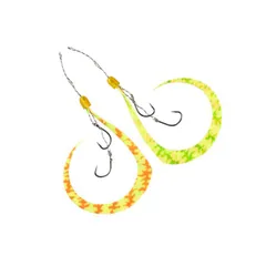 ジャッカル ビンビンフック無双ネクタイフックセット F-0349 パロットチャート | 釣具 釣り フィッシング