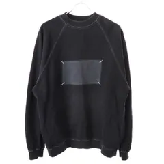 Maison Margiela1 メゾン マルジェラ 19AW Memory of メモリーラベルオーバーサイズスウェットトレーナー チャコール S S29GU0034のサムネイル