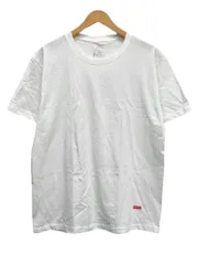 Supreme (シュプリーム) ×Hanes Tagless Tees Tシャツ M ホワイト メンズ/045