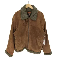 レアUS古着○REDSKINS レザージャケット スタジャン メンズ3XL
