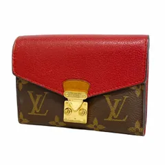 5gd4682-h】ルイヴィトン 三つ折り財布 モノグラム ポルトフォイユ  