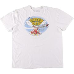 古着 GREEN DAY グリーンデイ バンドTシャツ バンT メンズL相当/eaa558560