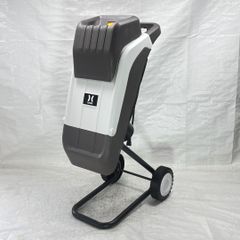 【中古】【デモ機使用】 ガーデンシュレッダー 電動粉砕機 ウッドチッパー 小型 押込み棒 ダストバッグ付き HG-BSLD01DA 【665】