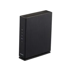 【新品 未使用 未開梱】エレコム　ELECOM　WiFi 無線LAN ルーター 親機 Wi-Fi 6 11ax/11ac 1201＋574Mbps IPv6 ( IPoE ) 対応 中継器 離れ家モード ブラック　WRC-X1800GS2-B