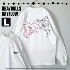 ベイフロー/BAYFLOW★NBA CHICAGO BULLS/シカゴブルズ★ヘビーコットン/ポケット付きロンT/長袖Tシャツ★リラックスフィット★メンズL　　2407J046