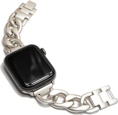 Royce&Roland Apple watch チェーンバンド おしゃれ アップルウォッチ 時計 ベルト/ステンレス Series 10 9 8 7 6 5 4 Ultra レディース(スターライト,  44mm 45mm 46mm 49mm)