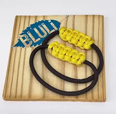 パラコード ヘアゴム ハンドメイド 2個セット