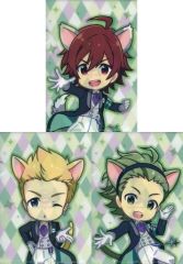 [중고] 클리어 파일 Jupiter A5 클리어 파일 세트(3장 세트) [아이돌 마스터 SideM in 난자타운]