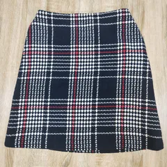 美品。ROPE' PICNIC。ロペピクニック。スカート。ネイビー系。40サイズ。