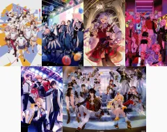 【中古】シール・ステッカー 全7種セット ランダムステッカー 「バーチャルYouTuber にじさんじ にじさんじフェス 2025」 対象商品購入特典