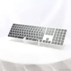 〔展示品〕 Appleシリコン搭載Macモデル用Touch ID搭載 Magic Keyboard テンキー付き 日本語JIS ブラックキー MMMR3J／A【258】