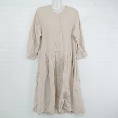 【cloud nine pure】linen100% one-piece【新品】 2025年最新】cloud nine pureの人気アイテム - メルカリ