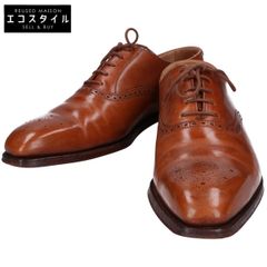 Crockett&Jones クロケット＆ジョーンズ 【美品】EDGWAREエッジウェア ラスト348 メダリオン ドレス 6E