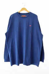 シュプリーム SUPREME Small Box L/S Tee スモールボックス ロゴ 長袖 Tシャツ XXL 青 ブルー ブランド古着ベクトル 中古 ☆AA★ 250504 