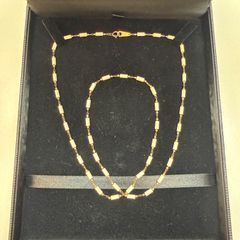 苺みるく　Dis Moi　ディモアネックレス　k18 50㎝ 苺みるく様専用 Dis Moi ディモアネックレス k18 50㎝