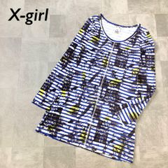Xgirl 総柄チュニックカットソー サイズ2 - メルカリ