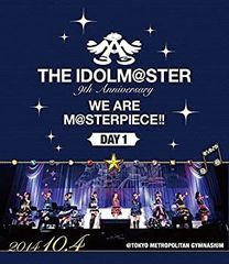 [중고]THE IDOLM@STER 9th ANNIVERSARY WE ARE M@STERPIECE!! Blu-ray Day1