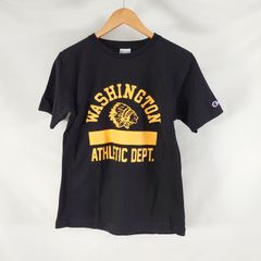 champion チャンピオン リバースウィーブ Tシャツ インディアン柄 ブラック 黒のサムネイル
