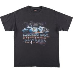 古着 90年代 ハーレーダビッドソン Harley-Davidson モーターサイクル バイクTシャツ メンズM相当 ヴィンテージ/eaa585331