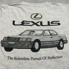 90s USA製 LEXUS 企業t ビンテージt 袖裾シングル ONEITA レクサス 古着