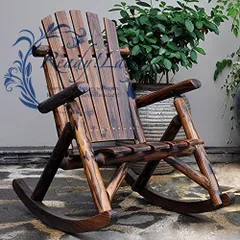 北欧♦️カントリー♦️高級 ウッド&モスグリーン♦️ファブリック ロッキング チェア 北欧 カントリー♦️高級ウッド&モスグリーン♦️ファブリック