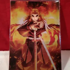 鬼滅の刃*クリアビジュアルポスター無限列車