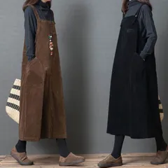 コーデュロイ サロペット スカート ジャンパースカート ジャンスカ ロング ロング丈 マキシ マキシ丈 ストレート ワイド Iライン ポケット かわいい 大人可愛い きれいめ シンプル カジュアル 大人 上品 おしゃれ 大人女子 こなれ感 ラフ ラブリー キュ