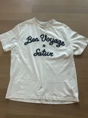 【韓国限定】SATUR セター　Tシャツ 半袖 ホワイト 新品未使用タグ付き SATUR セター Tシャツ 半袖 ホワイト 新品未使用タグ付き L