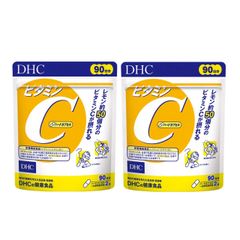 【2袋セット】DHC サプリメント ビタミンC ハードカプセル 徳用90日分×2個 ディーエイチシー 栄養機能食品