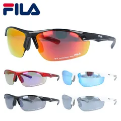 FILA サングラス スポーツ ミラーレンズ アジアンフィット FILA SF4004J 全5カラー 70サイズ ランニング ジョギング ゴルフ テニス ロードバイク 自転車 釣り アウトドア キャンプ BBQ UVカット 紫外線