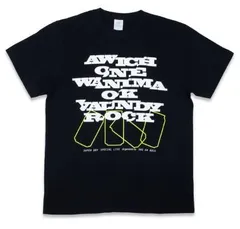 ONE OK ROCK（ワンオクロック）VS WANIMA（ワニマ）グッズ SD Tシャツ/黒 (XL) [XL]