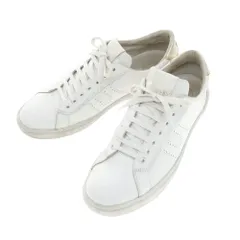 【中古】パントフォラドーロ Pantofola dOro レザー スニーカー ホワイト【サイズ43】【メンズ】