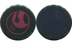 【中古】バッジ・ピンズ カラー箔ヒーローマーク缶バッジ2個セット(麗日お茶子＆心操人使) 「DMMスクラッチ! 『僕のヒーローアカデミア』 The ”Ultra” Stage 本物の英雄 スクラッチ」 D-3賞