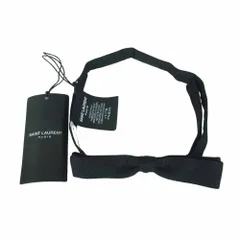 SAINT LAURENT サンローラン リボンタイ 蝶ネクタイ ブラック系【中古】のサムネイル