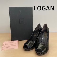 LOGAN レディース ブラック パンプス 【HK9】Y
