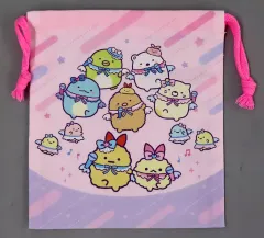 【中古】バッグ 集合 巾着 「すみっコぐらしカフェ～天使なえびてんアイドル～」