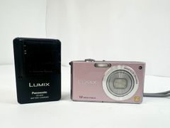 【中古品】Panasonic LUMIX DMC-FX40 パナソニック デジカメ コンパクト ピンク 動作確認済み SA
