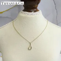 TIFFANY&Co. ティファニー　ネックレス　オープンティアドロップ　エルサペレッティ　シルバー