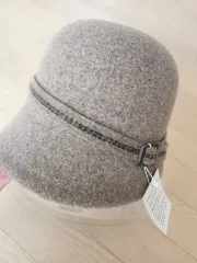 ウール バケットハット 帽子 新品