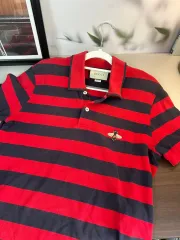 【格安】グッチポロシャツ　マルチ蜜蜂柄　本物　サイズL ホワイト GUCCI x ADIDAS ポロシャツ 白 Sサイズ グッチ アディダス 半袖 - メルカリ