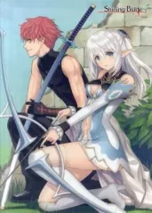 【中古】ポスター(アニメ) A3描き下ろしクリアポスター レイジ&アルティナ 「週刊ファミ通×シャイニング・ブレイド」