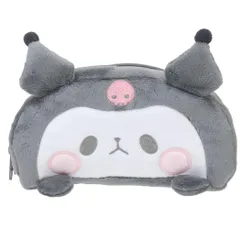 サンリオxもちぱん ペンケース ヌイグルミペンポーチ クロミ カミオジャパン 新学期準備文具 かわいい グッズ 
