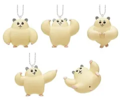 キタンクラブ 奇譚クラブ ムキムキのハムちゃん フィギュアマスコット × 全5種セット フルコンプ ガチャガチャ カプセルトイのサムネイル