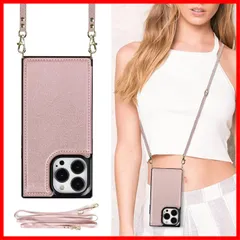 【人気商品】適用 iPhone 15 pro max ケース ショルダー 斜めがけ アイフォン 15 プロ マックス カバー ストラップ アイフォン15プロマックス スマホケース 手帳型 肩掛け 可愛い 首かけ おしゃれ いPhone15promax case