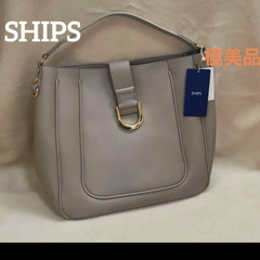【タグ付】SHIPS ハンド ショルダーバッグ 2WAY ゴールド金具