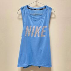 NIKE ナイキ トレーニングウェア メッシュタンクトップ ライトブルー