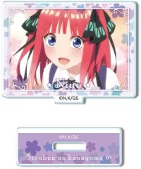 【中古】アクリルスタンド・アクリルパネル デザイン05(中野二乃/B) ミニアクリルスタンド 「五等分の花嫁∽」